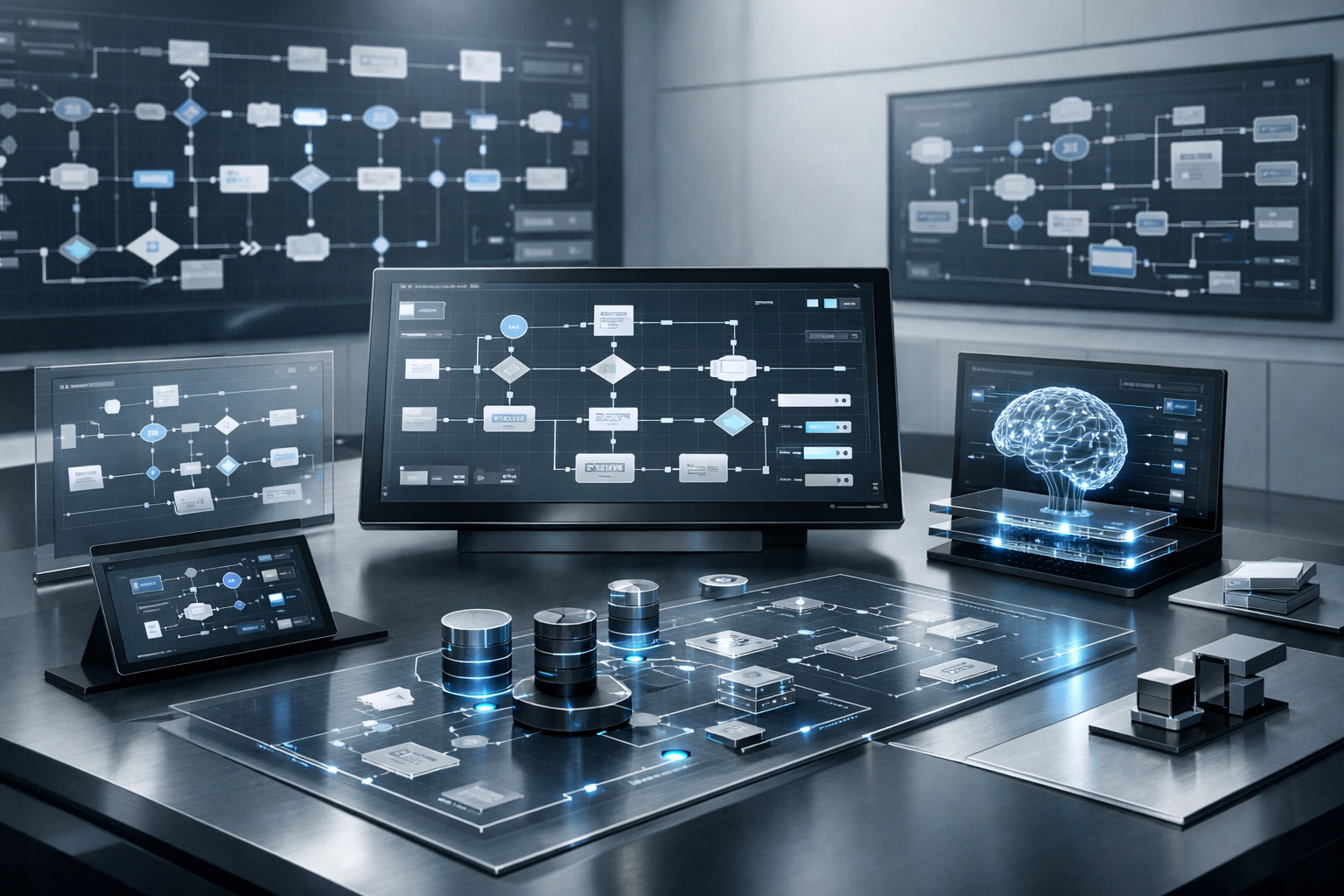 Premium automation and applied AI system for operational flow and continuity