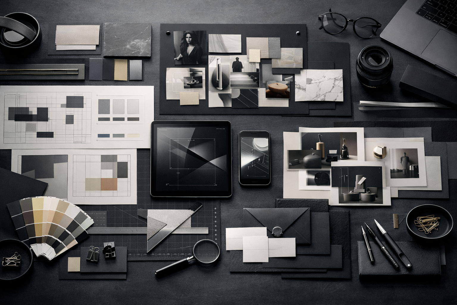 Example of commercial and sales materials